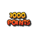 1000 points