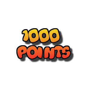 1000 points