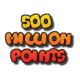 500 million points