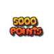 5000 points